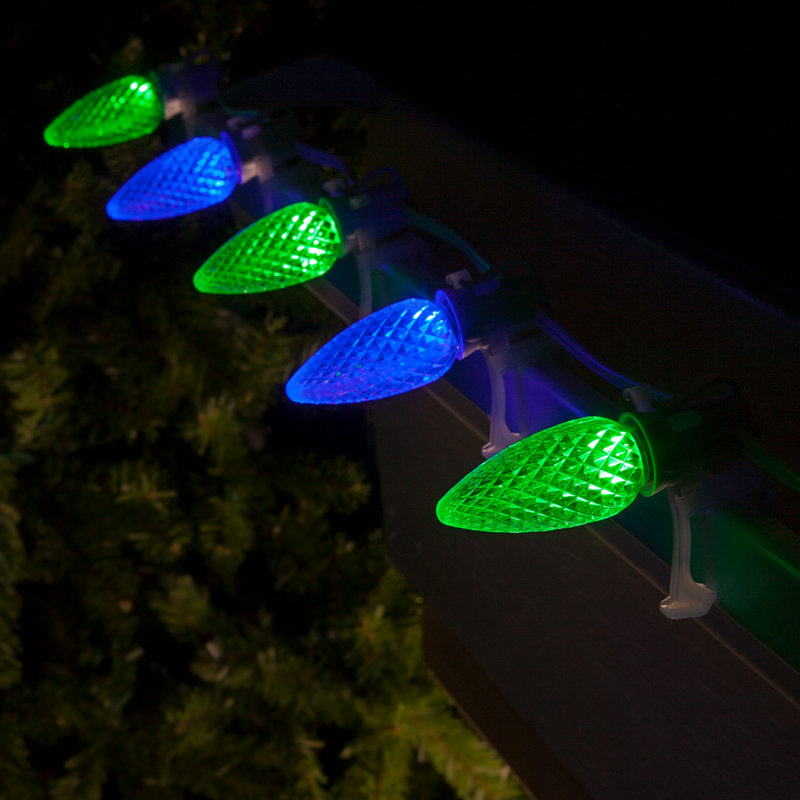 Éclairage pour chaîne de lumière 50, Blanc, Doré