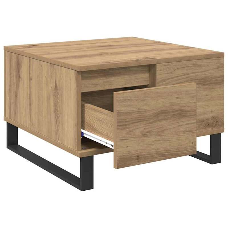 Coffee Table with Storage, Artisan Oak