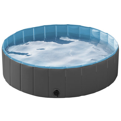 Size Foldable Pet Pool with Repair Patches