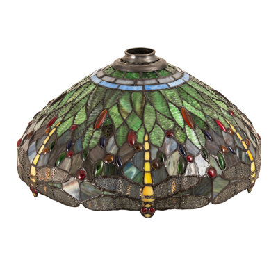 18" Wide Tiffany Hanginghead Dragonfly Shade