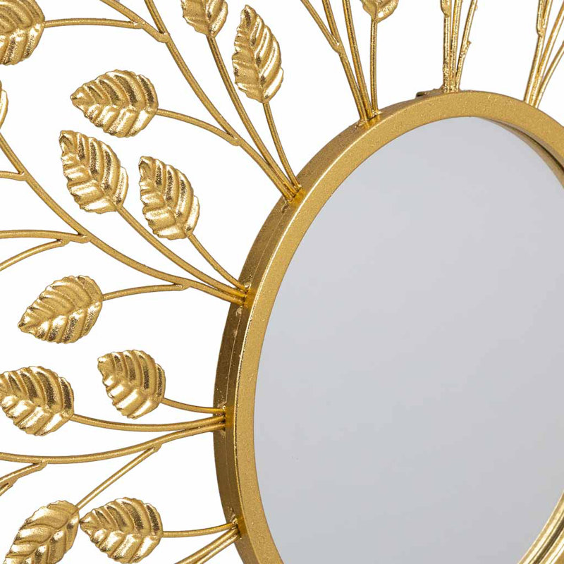 Dolly Iron Round Mirror