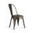 17.5 " H Metal Side Chair Stacking
