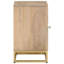 Napolitano 40cm W Iron Bedside Table