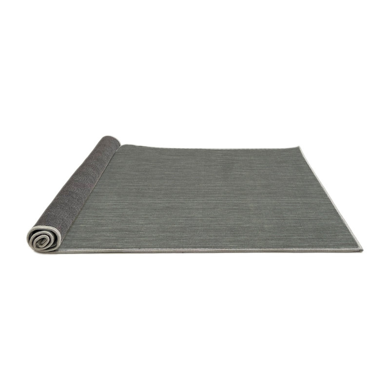 Tapis gris zone contemporaine, Rond 5 pi