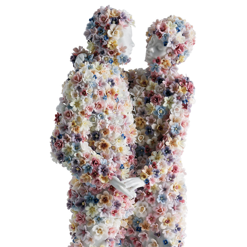 Love III Blossoms Figurine