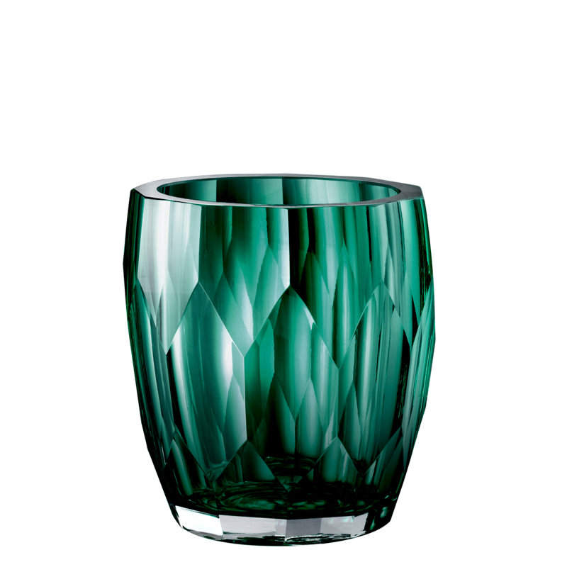 Vase de table en verre 6 "Marquis, Vert