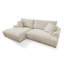 Melvano 4 Seater Corner Sofa-135280145-135280146