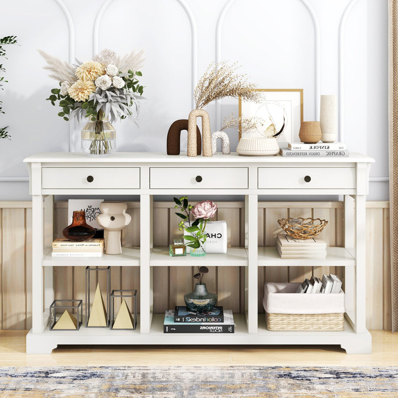 Console 32,32 po, Blanc antique