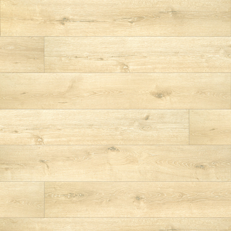 Springwood 7 in. x 48 in. 10mm Waterproof Hybrid Rigid Core Flooring, Rockford Sand