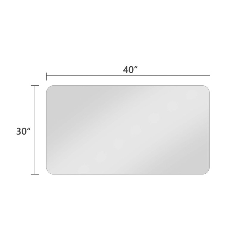 Horizontal Rectangle Mirror