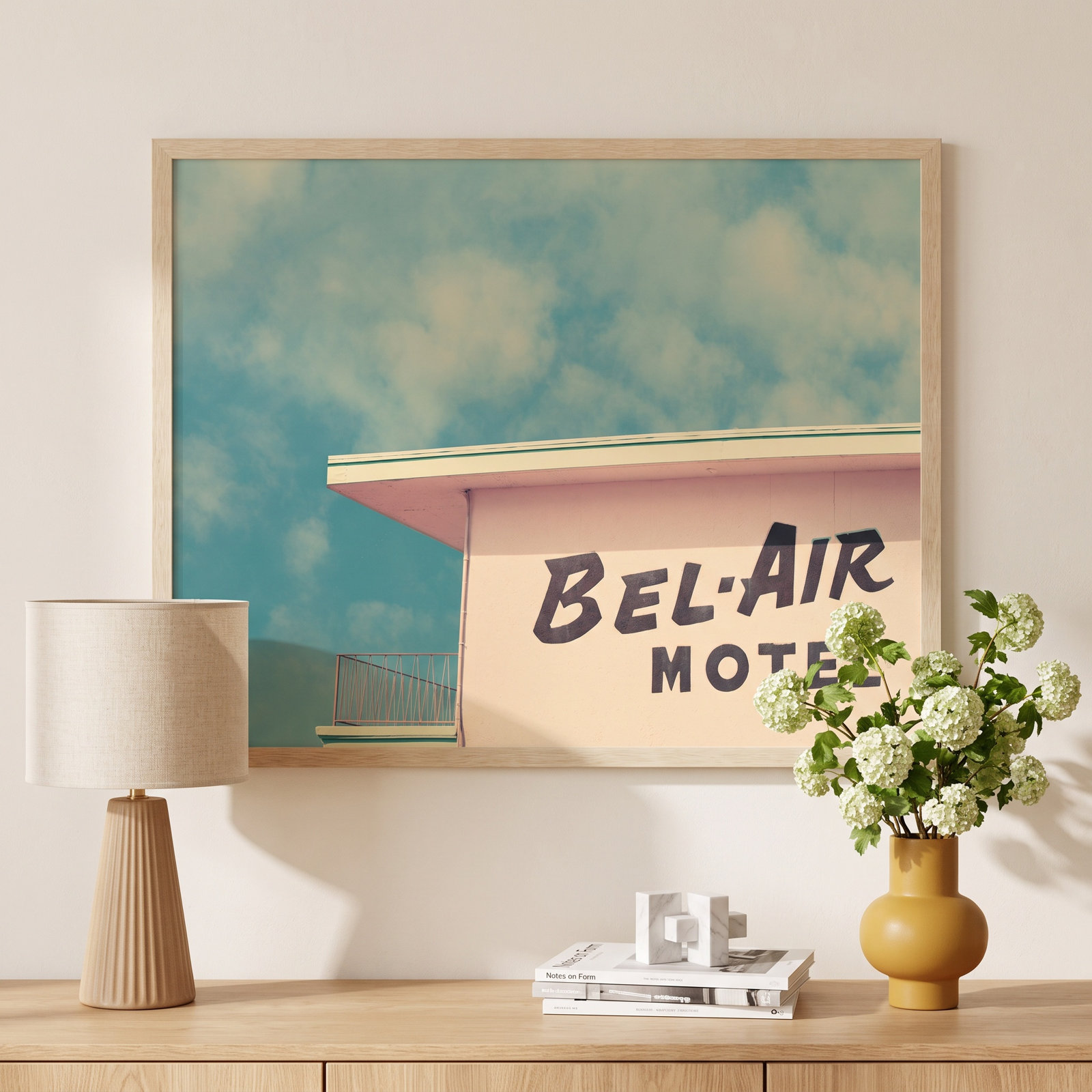 BelAir Photo Print by Robert Cadloff, 27.25" H x 34.25" W x 0.88" D, Brown