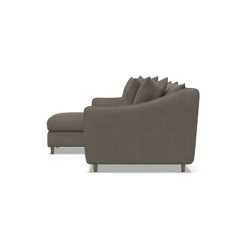 Joli 2 Pc Fabric Sectional, 1583-022