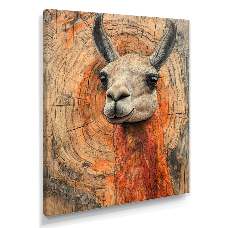 Gillison - animaux, art mural sur toile, H 32 po x l 24 po, Wrapped Canvas, Does Not Apply