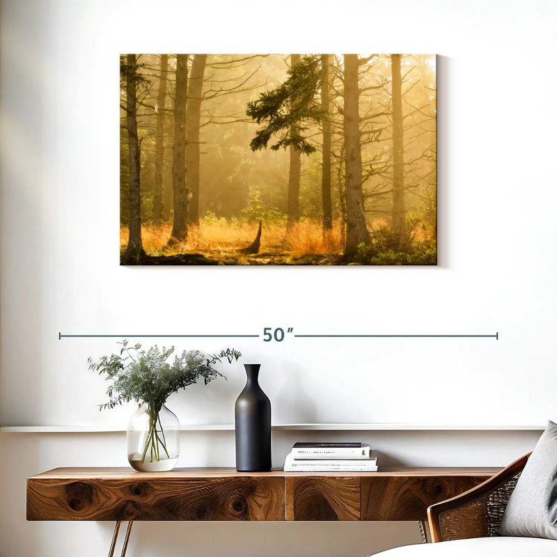 Alvord Maine Pine Forest, 24" H x 36" W