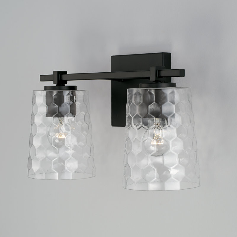 Burke 2 - Light Dimmable Vanity Light, Matte Black
