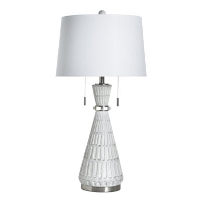Kiva Carved Ivory Table Lamp