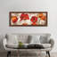 Poppy Paradise by Brian Francis - Floater Frame Panoramic Print on Canvas-509616366-509616147
