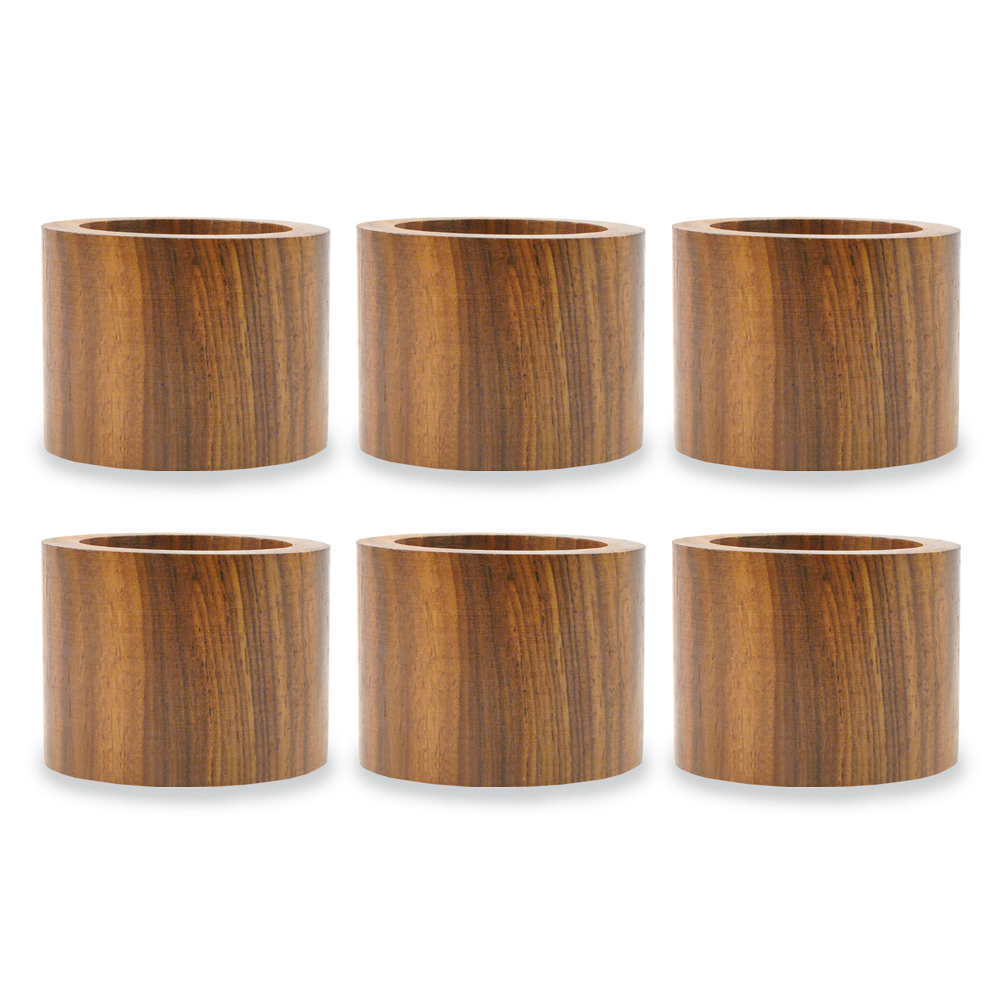 Wood Band Napkin Ring, Honey