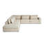Nathanael 6 - Piece Modular Upholstered L-Sectional