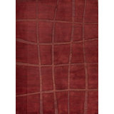 Hand-Knotted High-Quality Brown and Gray Area Rug