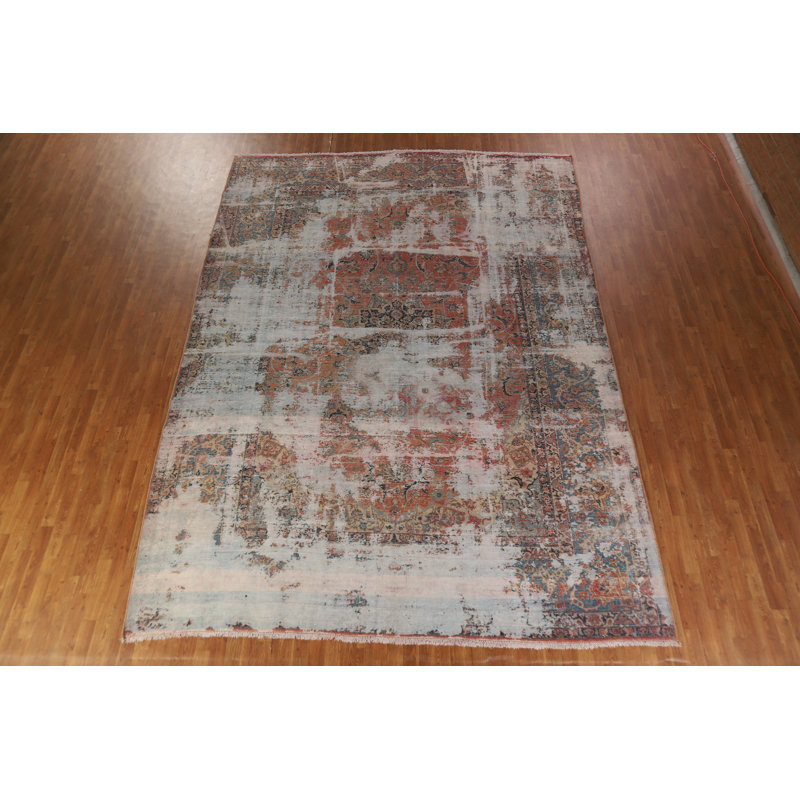Tapis traditionnel délavé 10 x 14 po