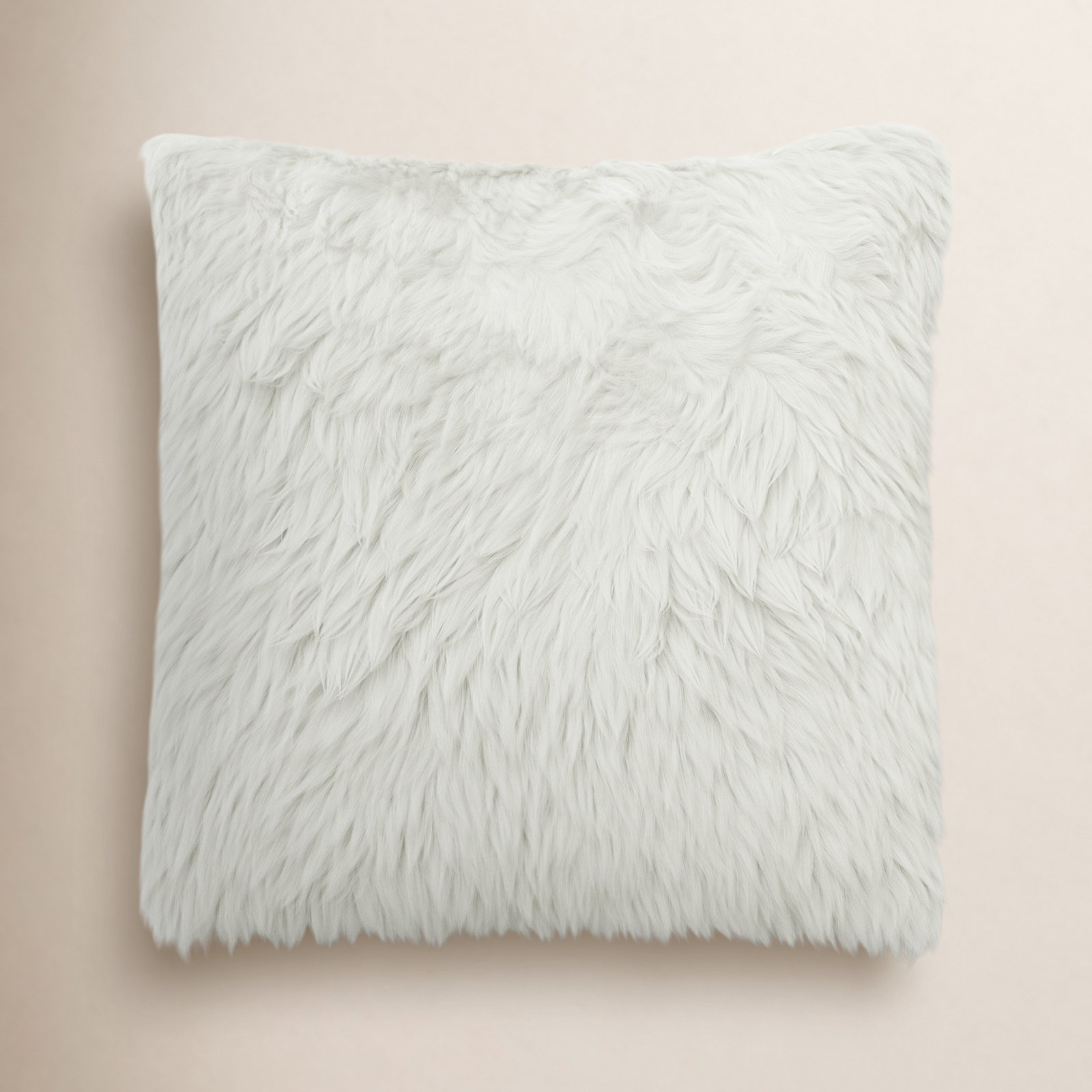 Lecia 20" x 20" Pillow Cover & Insert, White