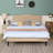 Kempst Upholstered Bed with Adjustable Headboard & Solid Wooden Slats, Under Bed Storage, No Box Spring Needed-817837571-818064139