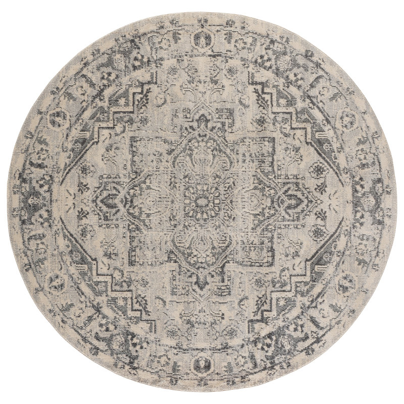 Tapis oriental Madison 498 Performance, Rond 6 pi 7 po