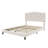 Upholstered Platform Bed With Saddle Curved Adjustable Headboard And Diamond Tufted Details,Wooden Slats And Metal Support, No Box Spring Needed,Beige-1297766119