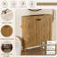 Armoire de plancher pliante 30 pouces avec évier en céramique - Installation brevetée en 1 minute, peu encombrante et facile à assembler, style américain-1113350701