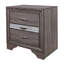 Table de chevet Ryder Sparkle Grey