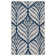 Arisdelsy Floral Handmade Tufted Wool Navy/Ivory Area Rug
