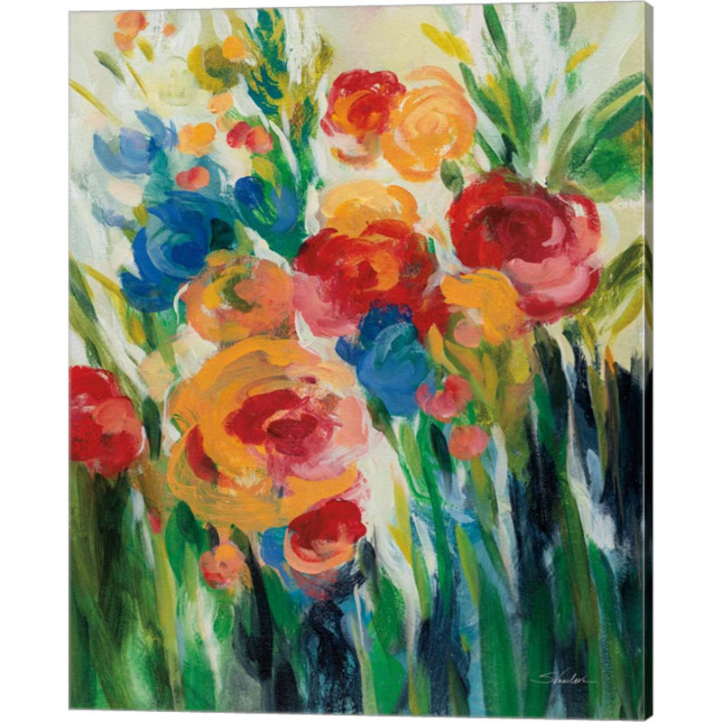 «Bright Bloom II» par Silvia Vassileva, impression sur toile tendue