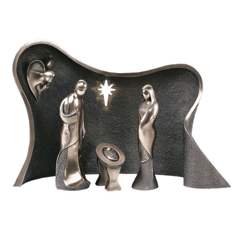Crib Nativity New Figurine