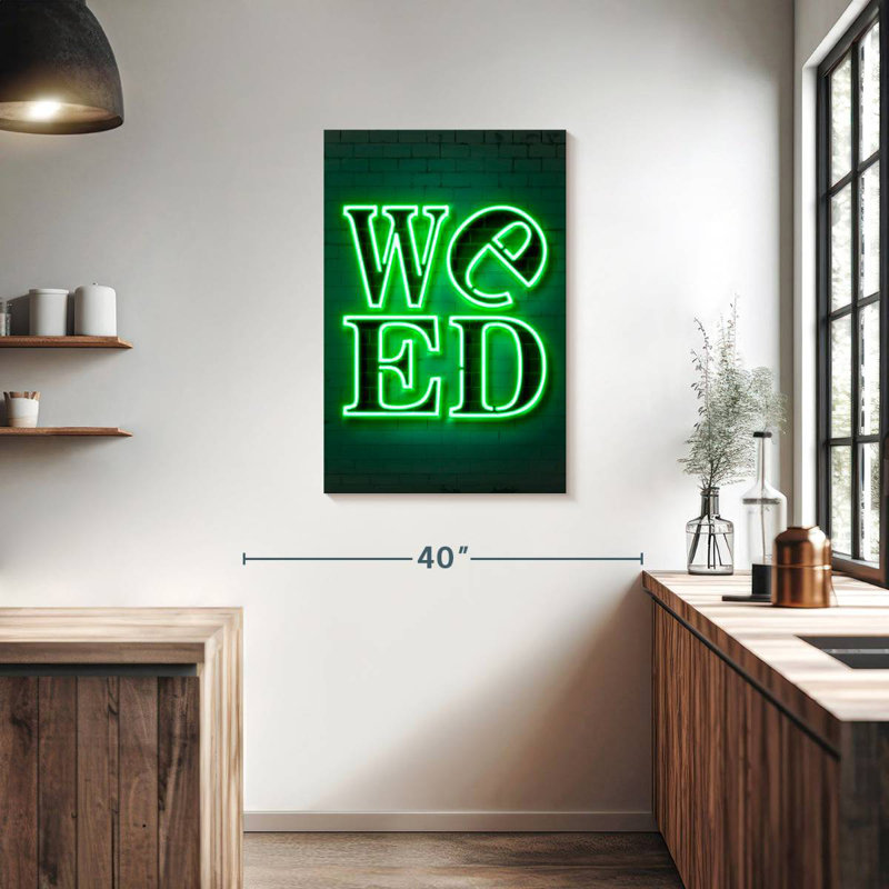 Weed, H 36 po x l 24 po