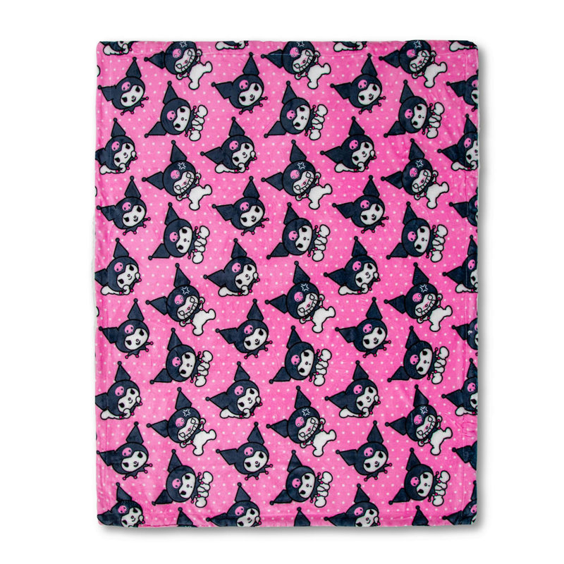 Jeté en sherpa Sanrio Kuromi | 50 po x 60 po