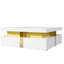 Table basse carrée avec rangement à 4 tiroirs-109323210-109323211