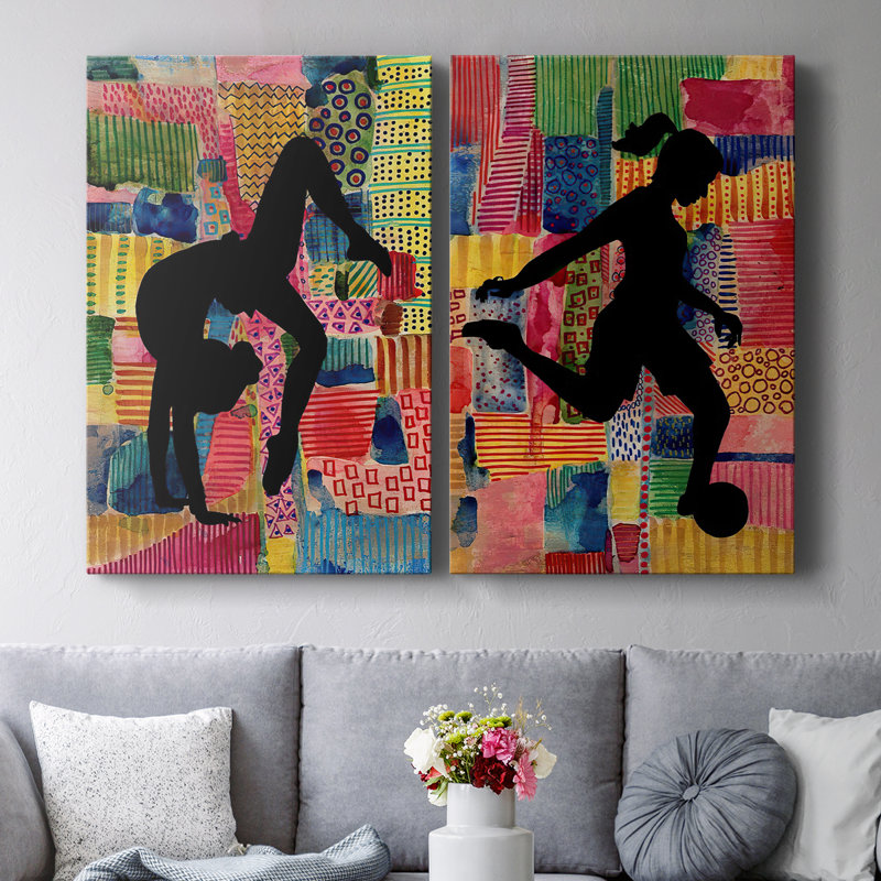 PatchworkAthlète, H 18 po x l 12 po