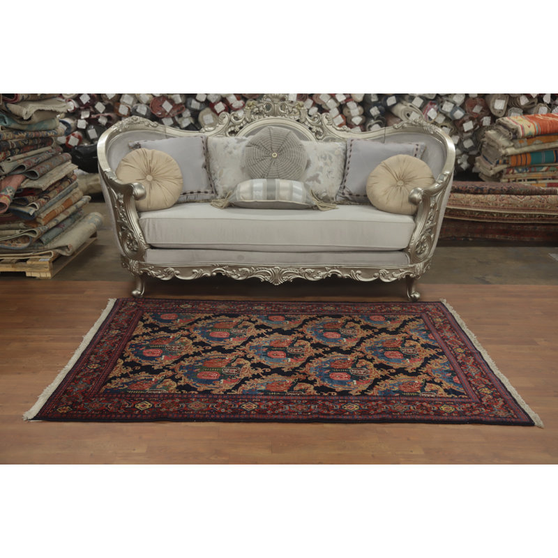 Vegetable Dye Traditional Rug 4x6