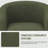 Upholstered Accent Chair Fabric Club Chair-106296589