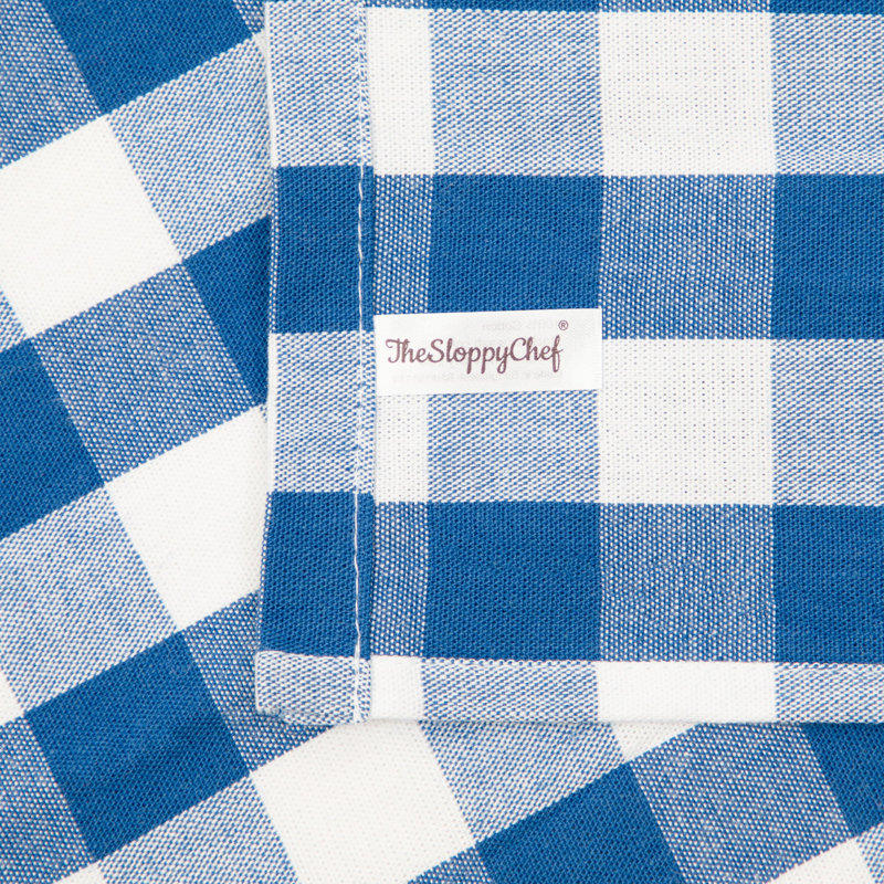 Essuie-tout 6 pièces Arkwright Buffalo, Bleu / blanc