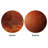 Tempered Glass Circular Vessel Bathroom Sink-147811237
