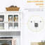 Garde-manger avec tablettes, portes et tiroirs