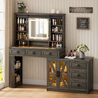 Dressing Table with Mirror