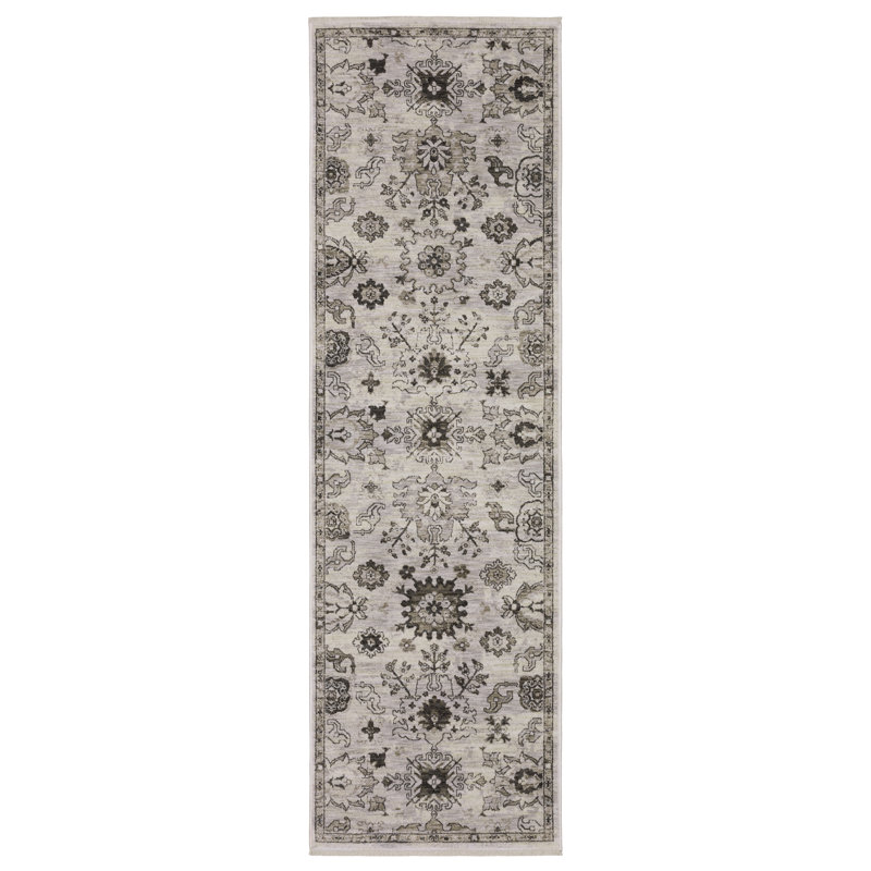 Tapis rectangulaire Epichio, Tapis de couloir 2 pi 3 po x 7 pi 6 po