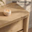 Commode Rondo 63 po L en bois naturel, 9 tiroirs, style moderne, pour chambre ou salon, chêne naturel-138915721