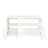 White Stackable 16.07"d X 36.01"w 19.98"h Wall - Mounted Storage Cabinet, With Movable Shelves For Creative Solutions Cabinet In White, Kitchen And Home Office
