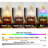Battery Operated Tulip Wall Sconce Set Of 2 With Remote & Bulb, Dimmable Wireless Rechargeable Wall Lights (3 Color Temp & 12 Rgb) For Bedroom Living Room Hallway-123247237-123247238