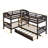 L-Shaped Bunk Bed With Trundle
