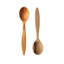 Euro Serving Spoon Set, Fruitwood